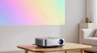 top bright ultra short throw projectors
