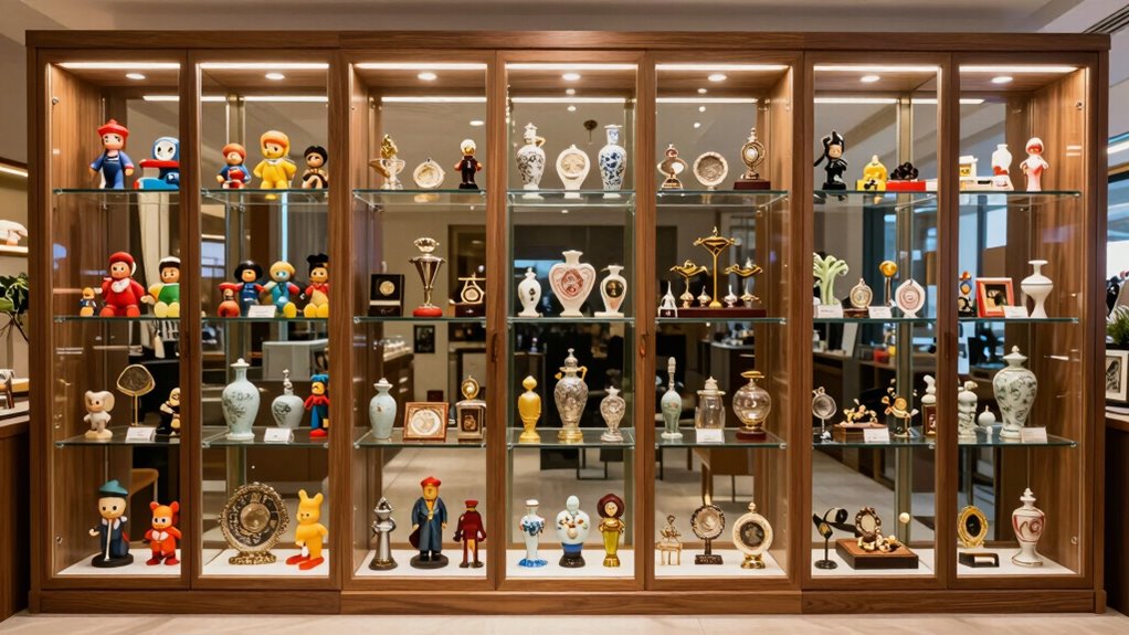 top collectible display cabinets