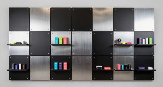 top grid wall panel options