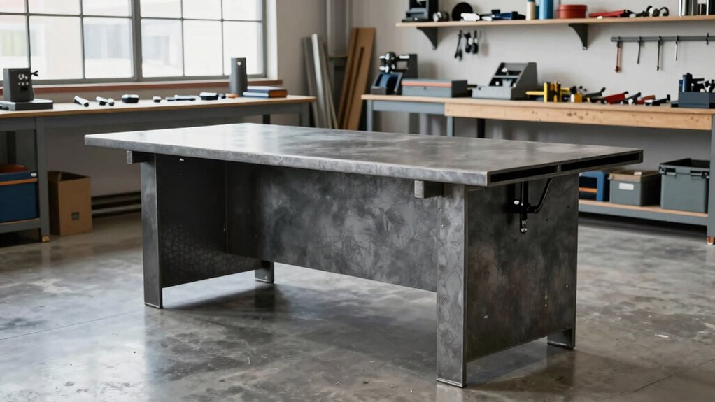 top heavy duty workbenches