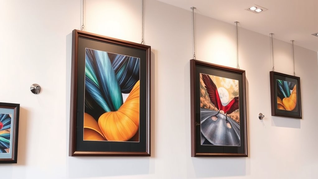 top heavy frame hanging systems