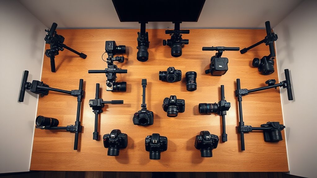 top home overhead camera rigs