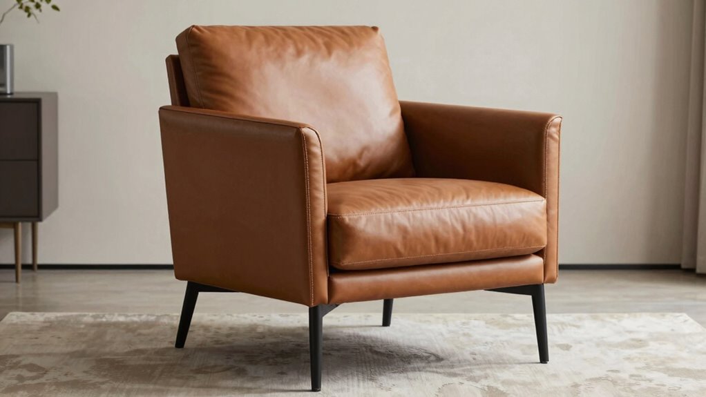 top leather accent chairs