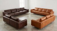top leather sectional sofas