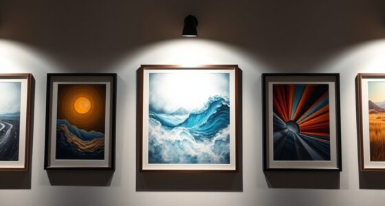 top led art lighting