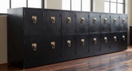 top locking storage cabinets