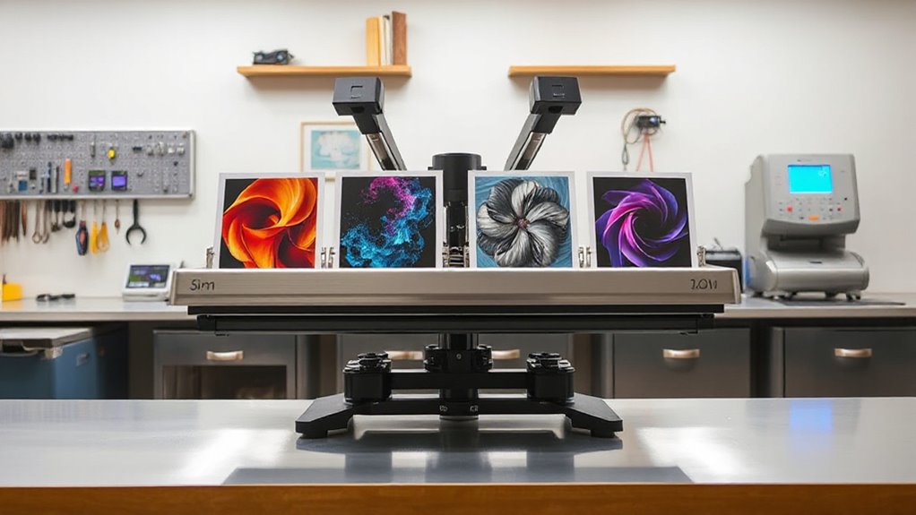 top mounting hot presses