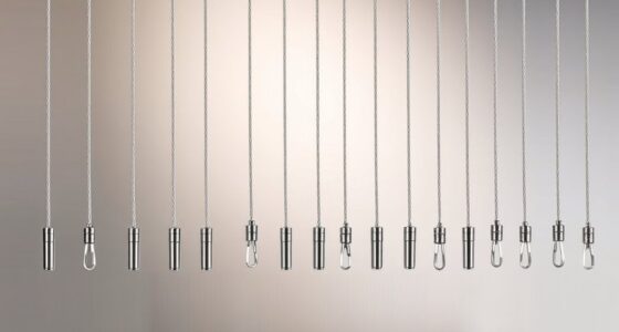 top stainless steel hanging cables