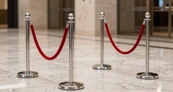 top stanchion posts set