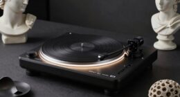 top turntable sculpture displays