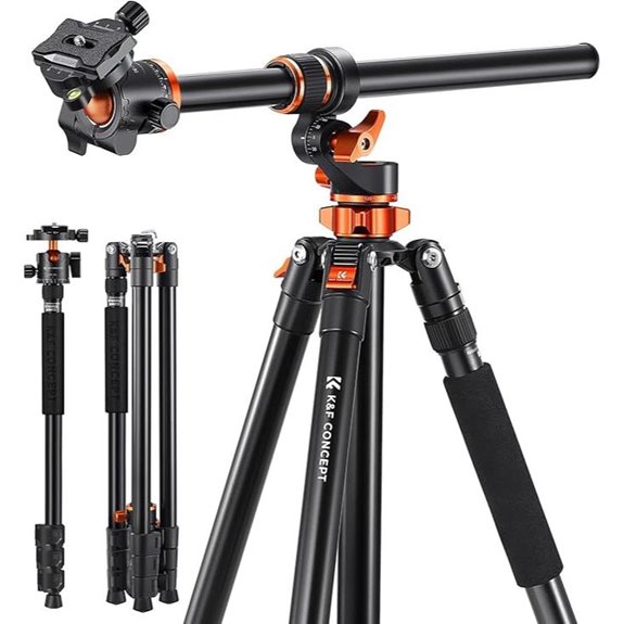 K&F Concept 90 Tripod with Monopod and Ball Head