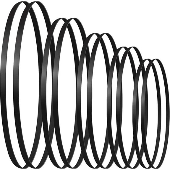 10 Pieces Turntable Belt Set for Various Turntables