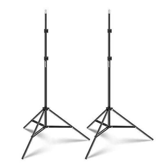 NEEWER 7ft Aluminum Photography Light Stand (2 Pack)