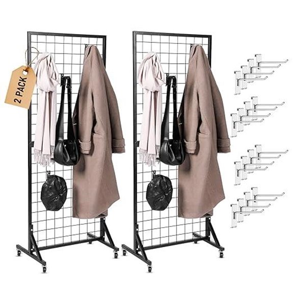 2 ft x 5 ft Portable Gridwall Display Panels