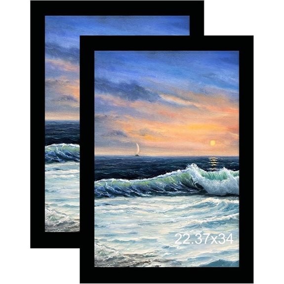 Luckylife 22x34 Wall Poster Frames (Pack of 2)