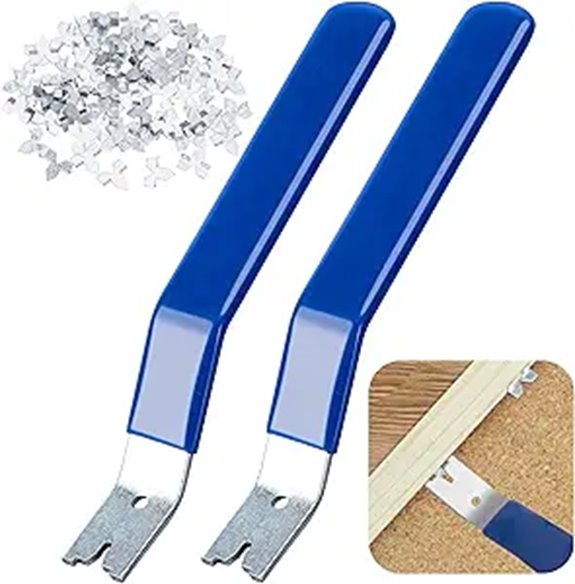2 Pack Glazier Point Driver Tool Set
