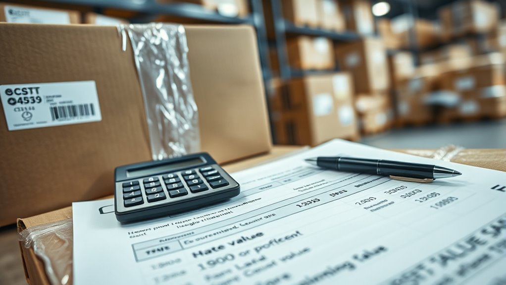 understanding declared shipment value