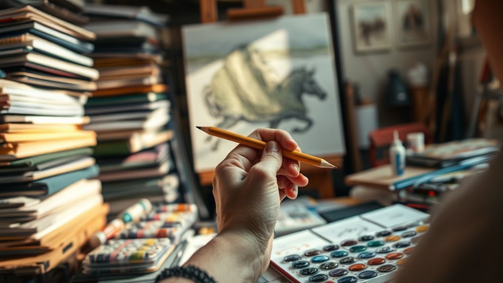 understanding the artist s creative process