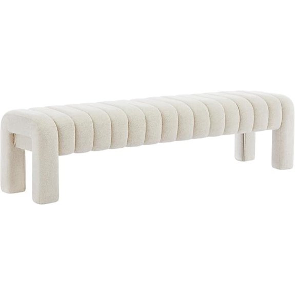 63 Upholstered Bedroom & Entryway Bench