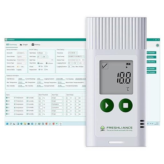 Freshliance USB Temperature Humidity Data Logger