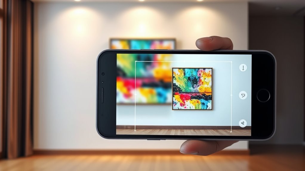 use ar to visualize art