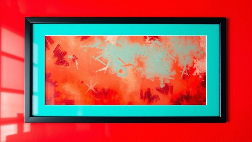 use contrasting vibrant hues