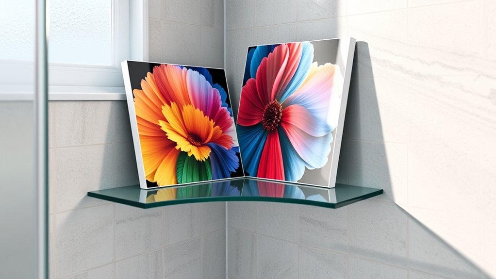 use moisture resistant art materials