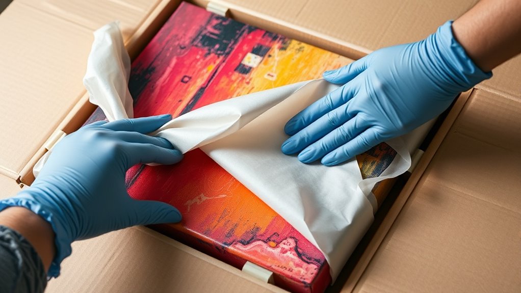 use sturdy protective packing