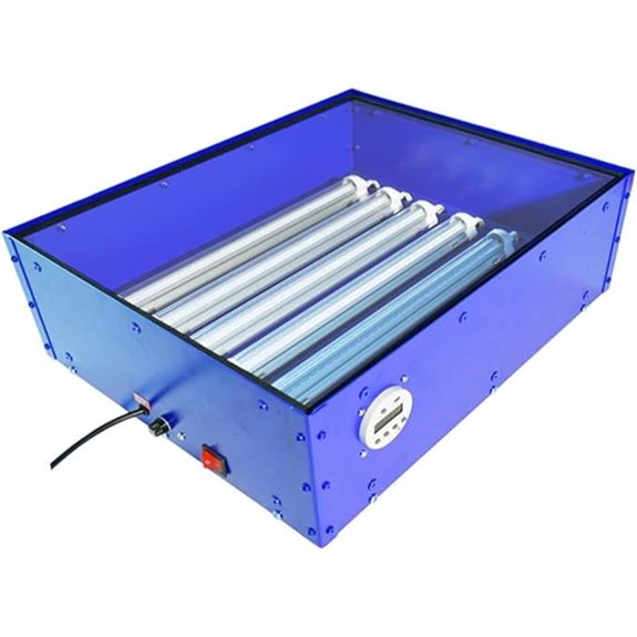 BREVELTION UV Exposure Light Box with LED Tubes