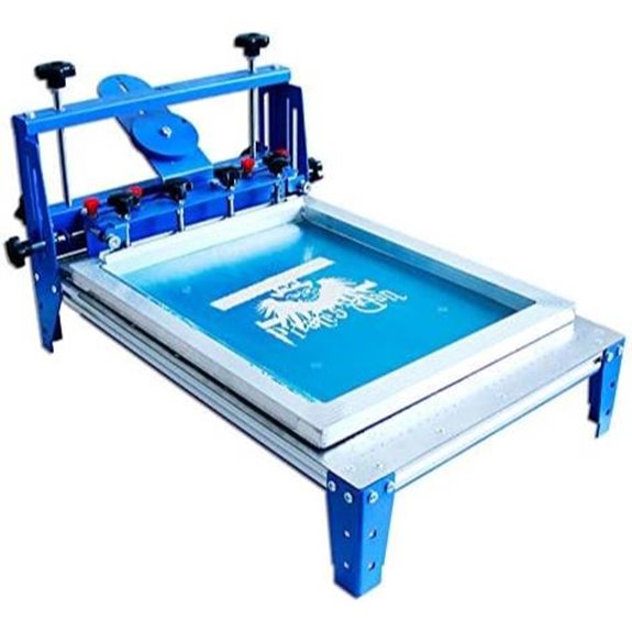 Vacuum Screen Printer with Micro-Registration System