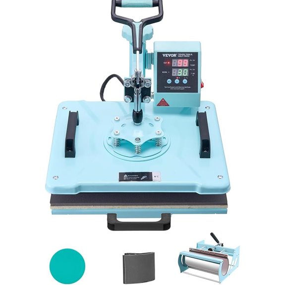 VEVOR 5-in-1 Heat Press Machine with Tumbler Press
