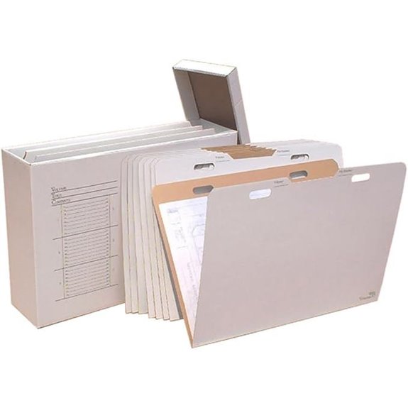 VFile37/VFolder37 Vertical Document Storage (8 Pack)