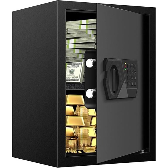 Fireproof Digital Safe for Home Water & Fire Resistant