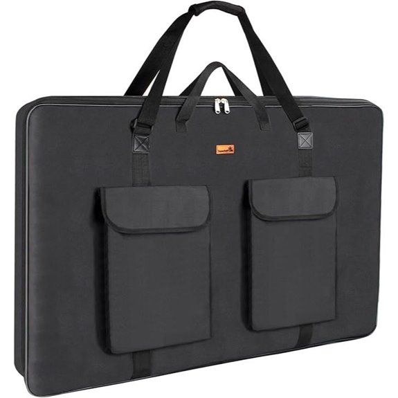 Art Portfolio Case 24x36 Water-Resistant Canvas Tote