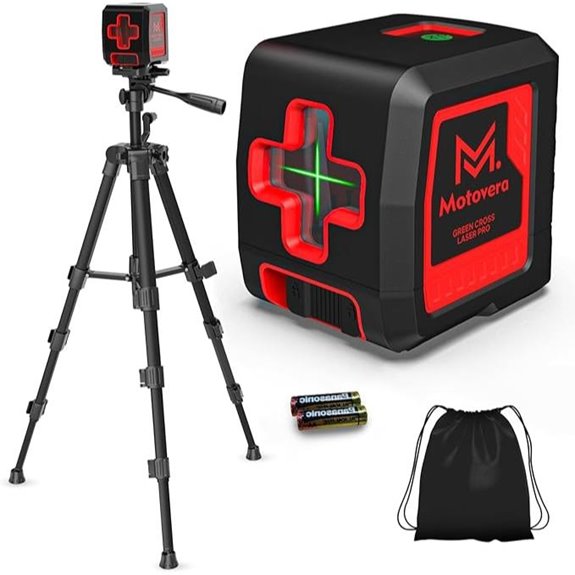 Laser Level with Tripod Self-Leveling Waterproof 100ft