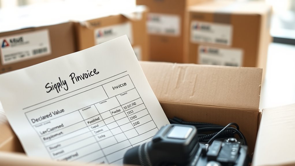 weigh declared value costs