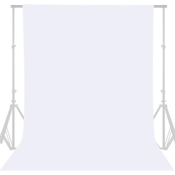 GFCC White Photography Backdrop for Photoshoot and Events