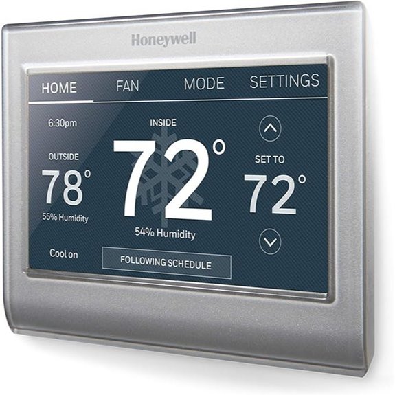 Honeywell Wi-Fi Smart Color Thermostat Alexa Ready
