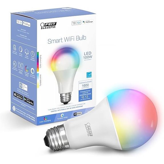 Feit Electric Color Changing Wi-Fi Smart Bulb (1 Pack)