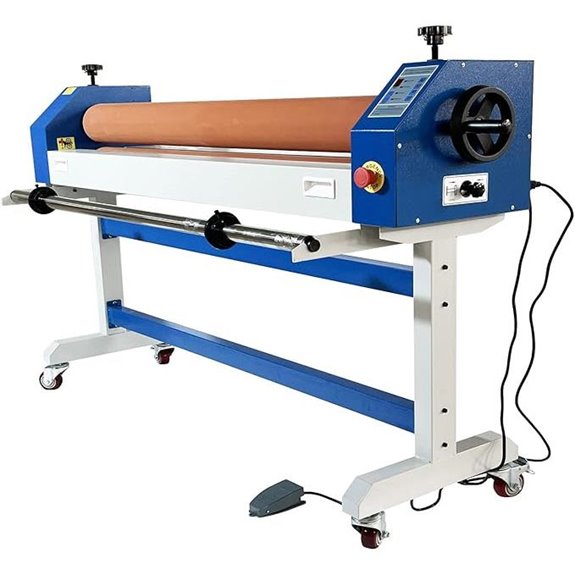 Electric Cold Laminator 63IN Wide Roll Laminating Machine