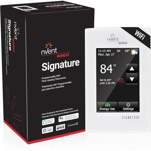 Nuheat Signature WiFi Programmable Thermostat