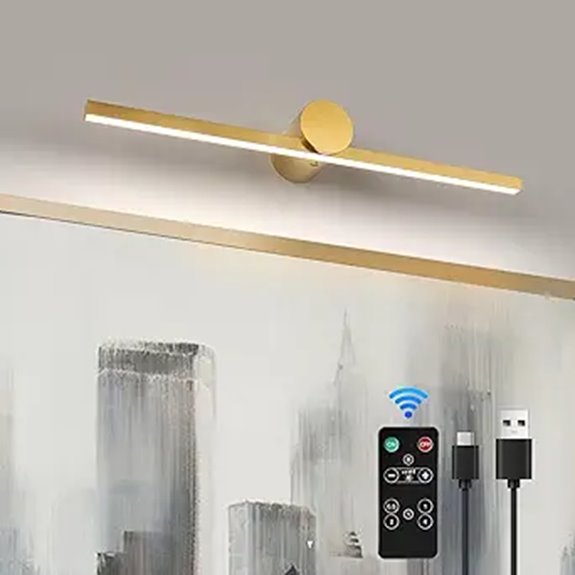 ZitoStory Wireless Dimmable Picture Light with Remote