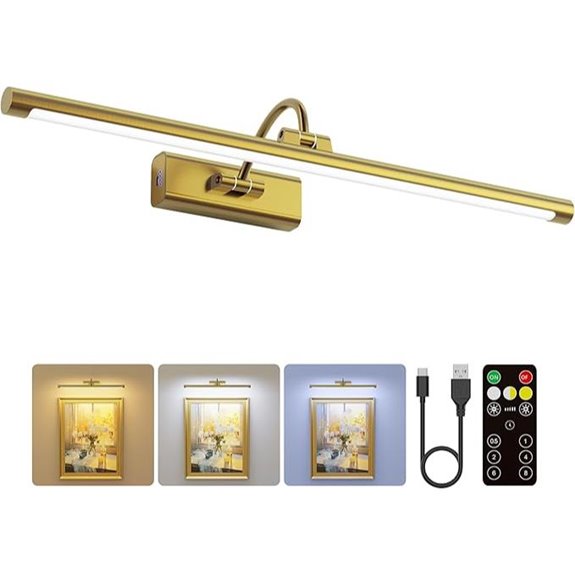 Wireless Wall Art Light with Remote Control