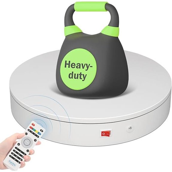 Remote Electric Turntable for Photography and Display