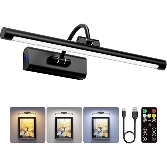 Wireless Picture Light with Remote & Timer