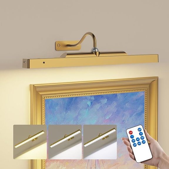 Wireless Picture Light with Remote Control and Timer