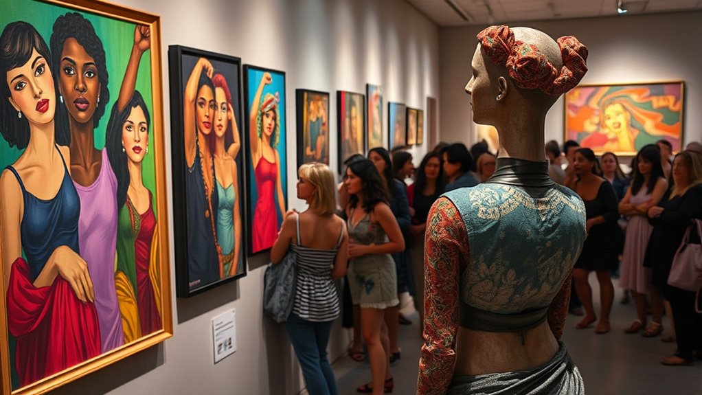 women artists challenging norms