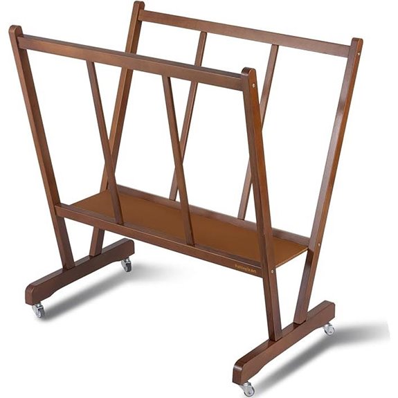 Falling in Art Wooden Art Display & Storage Rack