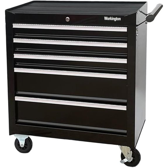 Workington 5-Drawer Steel Tool Chest Cabinet