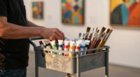 10 Best Art Bin Carts for Galleries in 2026